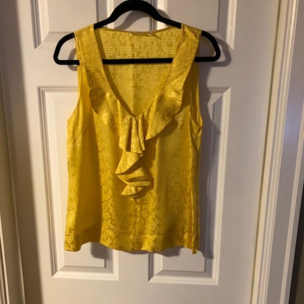 HALOGEN SILK TANK - WORN ONCE!
